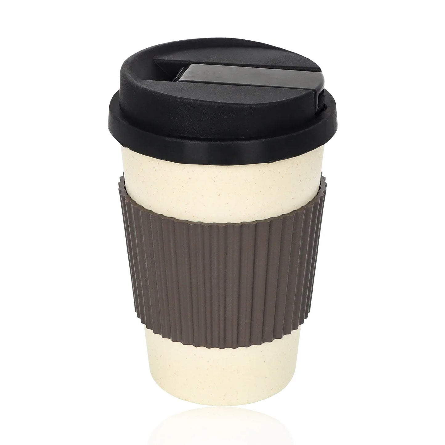 Biodegradable Coffee Cup with Pipe * Eco Friendly