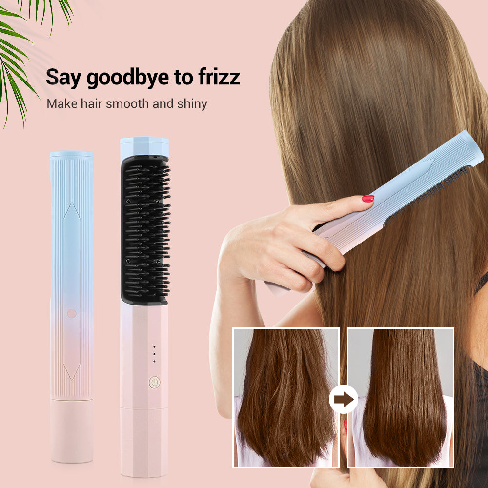 Wireless Curler & Straightener | Hair Straightener | Low Cost Stuff