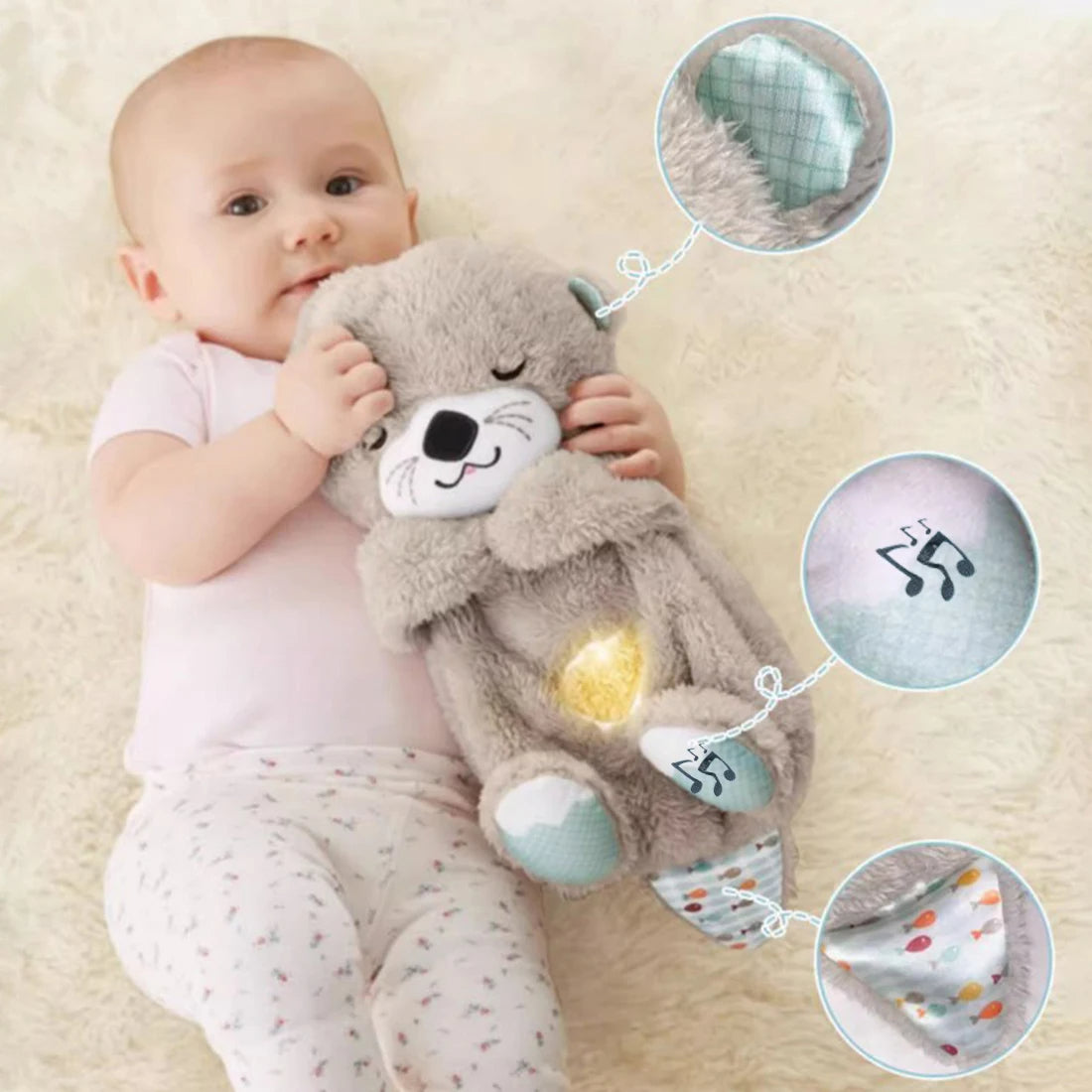 Baby Stuffed Plush Toy | Cute Otter Plush Toy | Low Cost Stuff