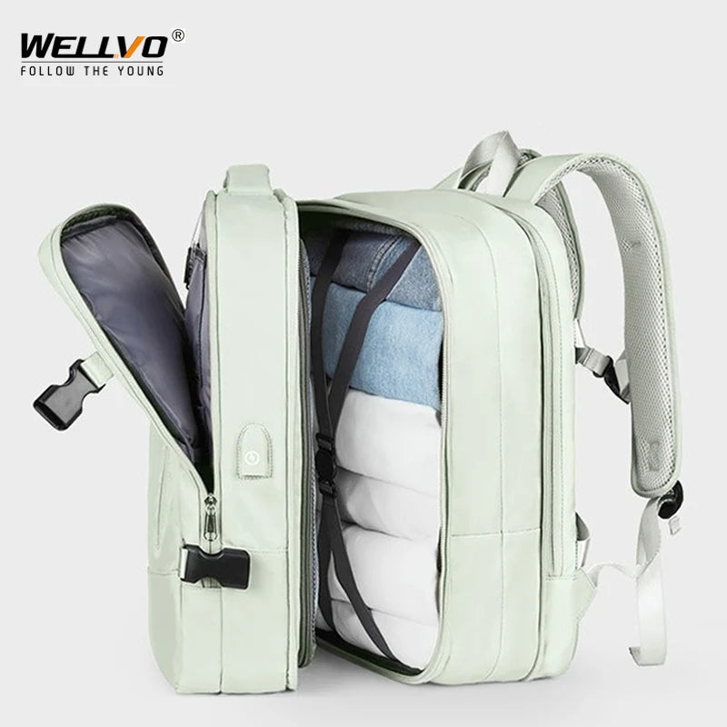 Extendible Travel Backpack Unisex