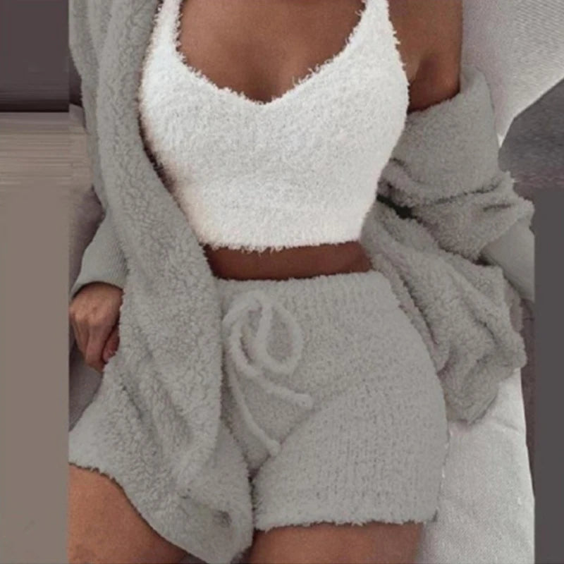 Women's Comfortable Knit Pajama Set