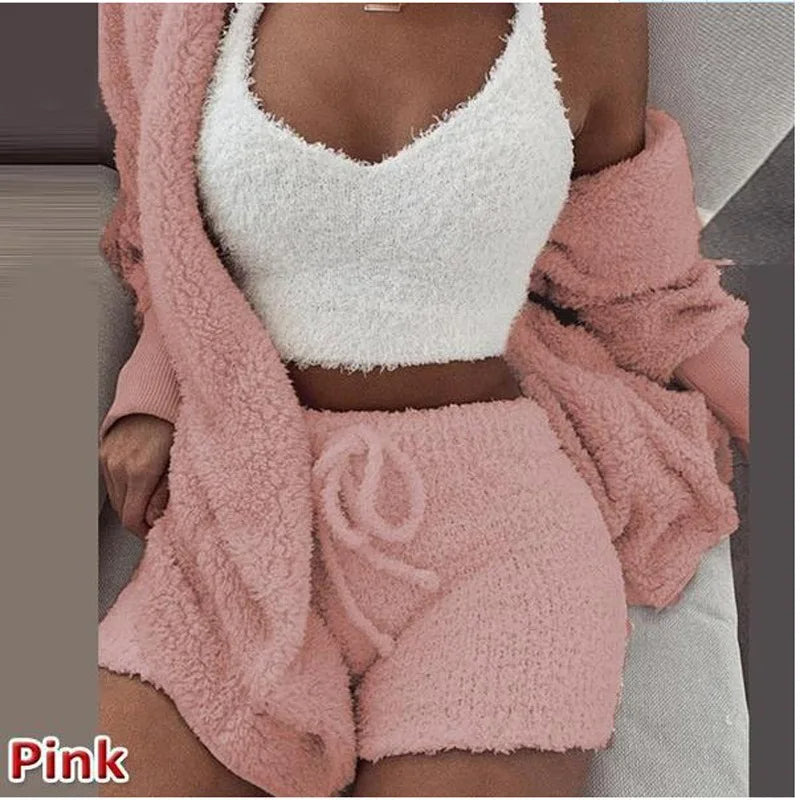 Women's Comfortable Knit Pajama Set