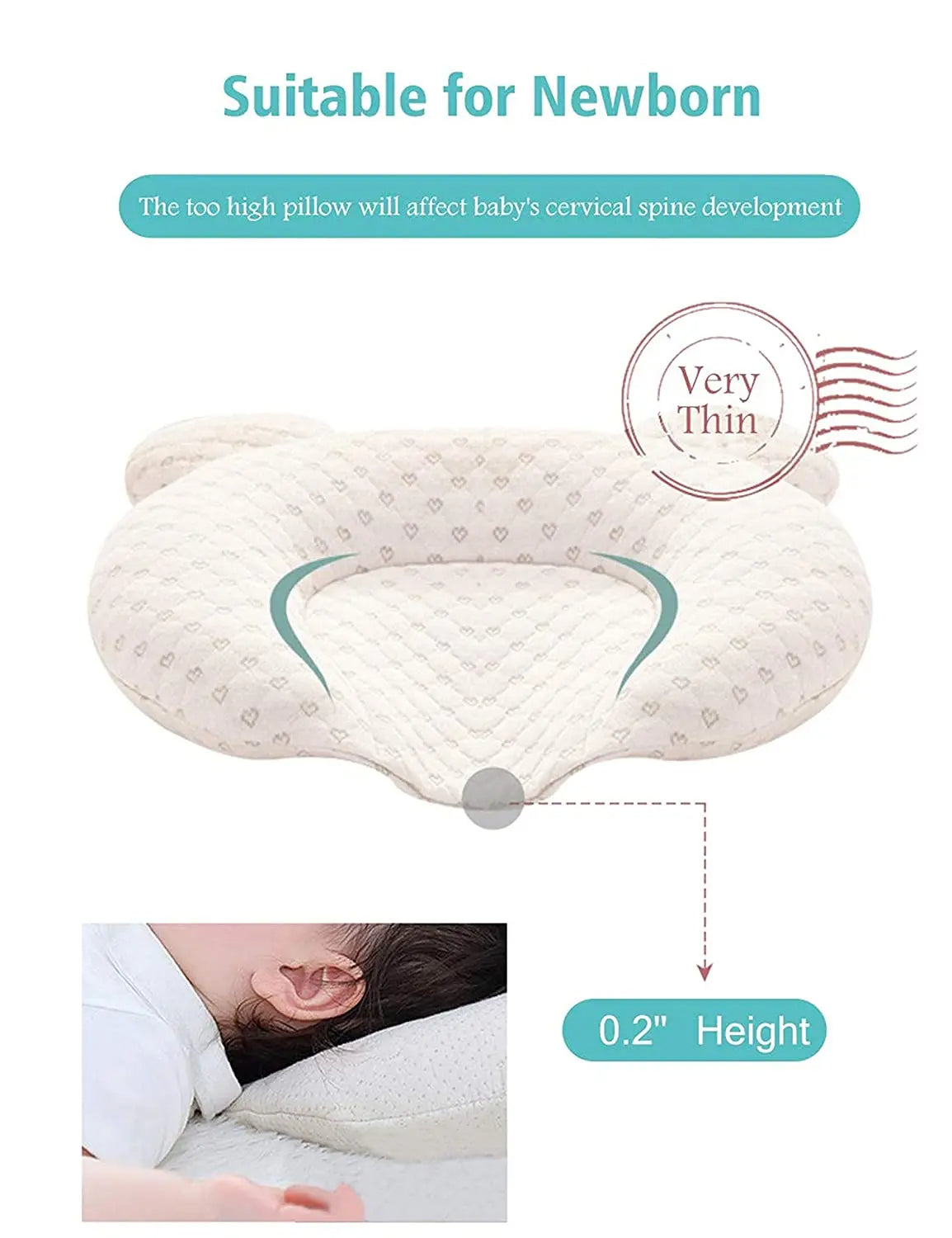 Baby Head Protector Pillow | Baby Head Support Pillow | Low Cost Stuff